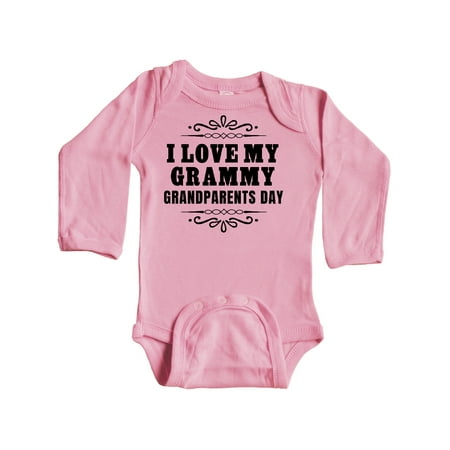 Inktastic Grandparents Day I Love My Grammy Gift Baby Boy or Baby Girl Long Sleeve Bodysuit
Inktastic Grandparents Day I Love My Grammy Gift Baby Boy or Baby Girl Long Sleeve Bodysuit