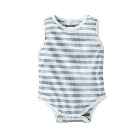 TAIAOJING Baby Romper Bodysuit Stripe Sleeveless Boys Girls Jumpsuit Girls Romper&Jumpsuit One Piece Outfits 9-12 Months
TAIAOJING Baby Romper Bodysuit Stripe Sleeveless Boys Girls Jumpsuit Girls Romper&Jumpsuit One Piece Outfits 9-12 Months
