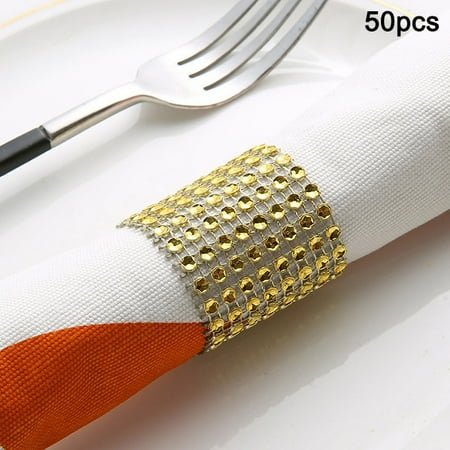 Napkin Rings Wedding Party Table Decoration Shining Rhinestone Decor Napkin Rings 50pcs
Napkin Rings Wedding Party Table Decoration Shining Rhinestone Decor Napkin Rings 50pcs