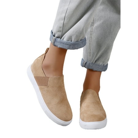 PMIYS Womens Ladies Slip On Sneakers Trainers Casual Comfy Walking Flat Pumps Shoe Size
PMIYS Womens Ladies Slip On Sneakers Trainers Casual Comfy Walking Flat Pumps Shoe Size