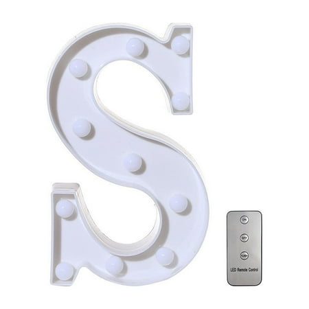 Fdelink Light Remote control Alphabet Letter Lights LED Light Up White Plastic Letters Stand F
Fdelink Light Remote control Alphabet Letter Lights LED Light Up White Plastic Letters Stand F