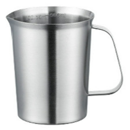 500ML Stainless Steel Measuring Cup Thickened Kitchen Milk Cup Scale Cup Household Baking Container Cup Milk Foam Cup
500ML Stainless Steel Measuring Cup Thickened Kitchen Milk Cup Scale Cup Household Baking Container Cup Milk Foam Cup