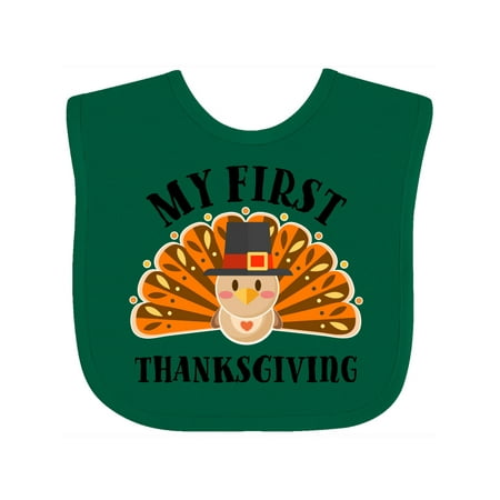 Inktastic My First Thanksgiving Cute Turkey Pilgrim Hat Gift Baby Boy or Baby Girl Bib
Inktastic My First Thanksgiving Cute Turkey Pilgrim Hat Gift Baby Boy or Baby Girl Bib