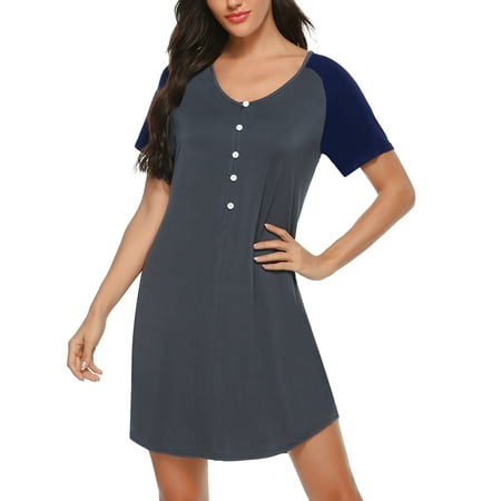 Doaraha Women s 3 in 1 Labor/Delivery/Hospital Gown Maternity Dress Nursing Nightgown Sleepwear for Breastfeeding 
Doaraha Women s 3 in 1 Labor/Delivery/Hospital Gown Maternity Dress Nursing Nightgown Sleepwear for Breastfeeding
