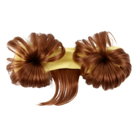 Hemoton 1pc Girl Headdress Wig Design Hair Lovely Kids Haircut Hair Prop