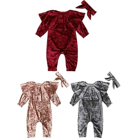 Infant Baby Kids Boys Girls Romper Jumpsuit Bodysuit+Headband Outfit 2PCS Set
Infant Baby Kids Boys Girls Romper Jumpsuit Bodysuit+Headband Outfit 2PCS Set