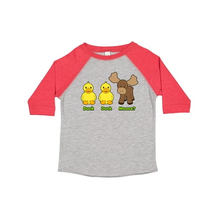Inktastic Duck Duck Moose Gift Toddler Boy or Toddler Girl T-Shirt