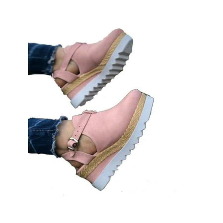 Avamo Women Summer Sandals Platform Closed Toe Lady Wedge Heels Ankle Strap Party Shoes
Avamo Women Summer Sandals Platform Closed Toe Lady Wedge Heels Ankle Strap Party Shoes