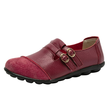Follure Girl women s casual shoes Women s Shoes Solid Color Buckle Hook&loop Flat Shoes Single Shoes Casual Shoes Red 39
Follure Girl women s casual shoes Women s Shoes Solid Color Buckle Hook&loop Flat Shoes Single Shoes Casual Shoes Red 39