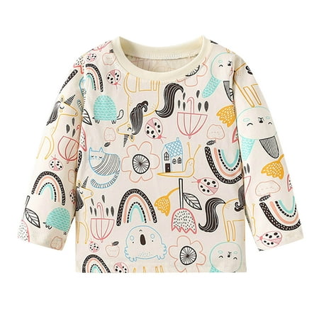 WUXIAN Toddler Boys Girls Cartoon Printed Long Sleeve Base Tops T-Shirts Child Clothing Baby Clothes Versatile Dailywear
WUXIAN Toddler Boys Girls Cartoon Printed Long Sleeve Base Tops T-Shirts Child Clothing Baby Clothes Versatile Dailywear