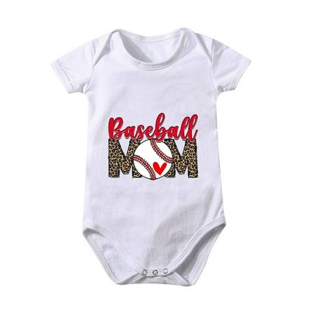 WHLBF Toddler Baby Boys Girl Comfortable Mother s Day Baseball Print Romper Jumpsuit White 0-3Months(0-3Months)
WHLBF Toddler Baby Boys Girl Comfortable Mother s Day Baseball Print Romper Jumpsuit White 0-3Months(0-3Months)