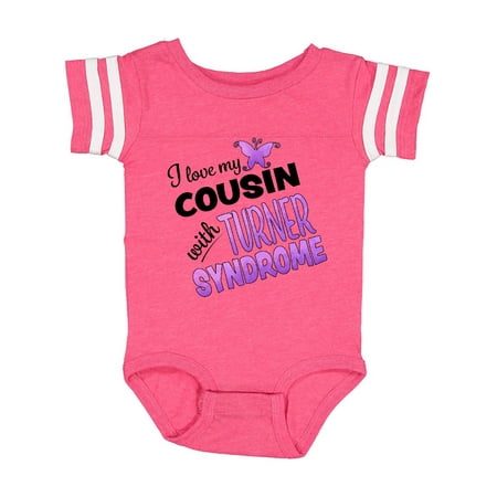 Inktastic I Love my Cousin with Turner Syndrome Gift Baby Boy or Baby Girl Bodysuit
Inktastic I Love my Cousin with Turner Syndrome Gift Baby Boy or Baby Girl Bodysuit