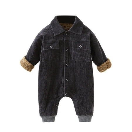 RPVATI Unisex-Baby Long-Sleeve Cartoon Rompers Stand-Up Collar Winter Velvet Outfits Warm Infant Jumpsuit
RPVATI Unisex-Baby Long-Sleeve Cartoon Rompers Stand-Up Collar Winter Velvet Outfits Warm Infant Jumpsuit