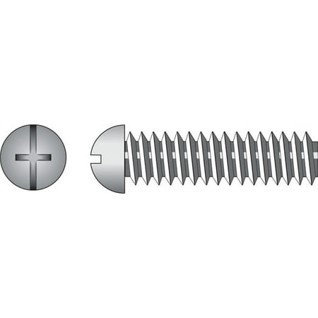 Hillman Fasteners 90389 0.25-20 x 0.75 in. Slotted Round Head Machine Screw- Pack 100
Hillman Fasteners 90389 0.25-20 x 0.75 in. Slotted Round Head Machine Screw- Pack 100