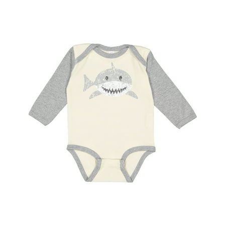 Inktastic Cute Distressed Gray Shark Gift Baby Boy or Baby Girl Long Sleeve Bodysuit
Inktastic Cute Distressed Gray Shark Gift Baby Boy or Baby Girl Long Sleeve Bodysuit