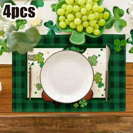 Irish Festival Linen Printed Placemat Festival Western Restaurant Heat Insulation Table Mat
Irish Festival Linen Printed Placemat Festival Western Restaurant Heat Insulation Table Mat