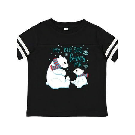 Inktastic My Big Sis Loves Me- cute polar bears Gift Toddler Boy or Toddler Girl T-Shirt
Inktastic My Big Sis Loves Me- cute polar bears Gift Toddler Boy or Toddler Girl T-Shirt