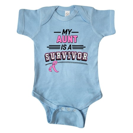 Inktastic My Aunt is a Survivor Breast Cancer Awareness Gift Baby Boy or Baby Girl Bodysuit
Inktastic My Aunt is a Survivor Breast Cancer Awareness Gift Baby Boy or Baby Girl Bodysuit