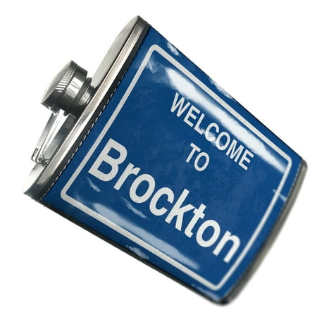 

NEONBLOND Flask Sign Welcome To Brockton
