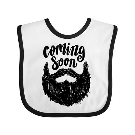 Inktastic Beard Coming Soon Gift Baby Boy Bib