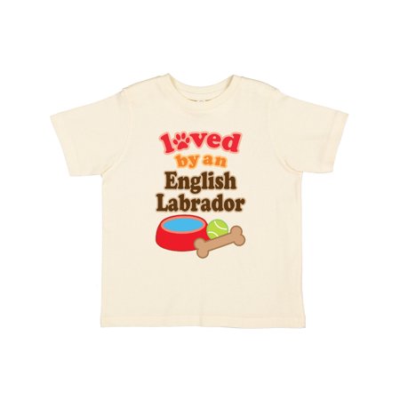 Inktastic English Labrador Dog Lover Gift Toddler Boy or Toddler Girl T-Shirt