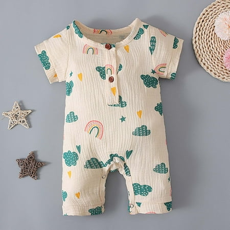 Wolfast Promotion Toddler Baby Girls Boys Short Sleeve Letter Print Jumpsuit Romper
Wolfast Promotion Toddler Baby Girls Boys Short Sleeve Letter Print Jumpsuit Romper