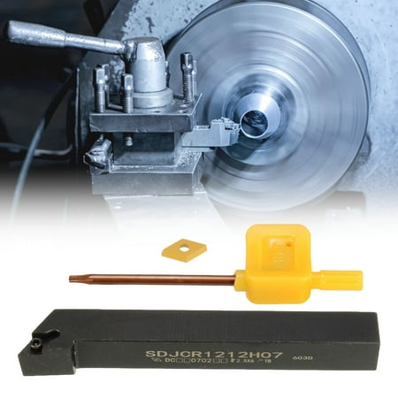XWQ 3Pcs/Set SDJCR1212H07 Boring Bar Clamp Precision Strong Impact Resistance 12 x100mm Boring Bar Holder Set CNC Lathe Tool
XWQ 3Pcs/Set SDJCR1212H07 Boring Bar Clamp Precision Strong Impact Resistance 12 x100mm Boring Bar Holder Set CNC Lathe Tool