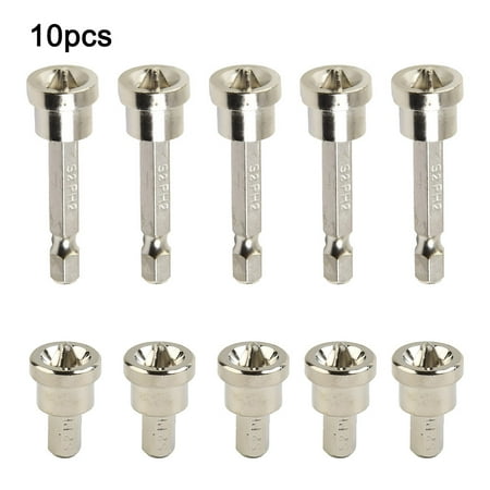 Goodhd 5pcs Magnetic Positioning Screwdriver Bits 25/50MM Woodworking Screw Hex Shank
Goodhd 5pcs Magnetic Positioning Screwdriver Bits 25/50MM Woodworking Screw Hex Shank