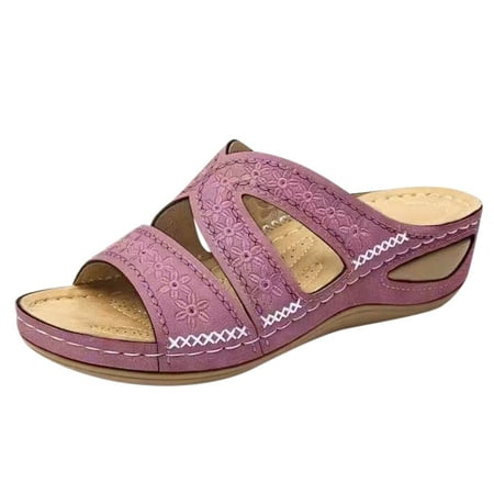 Noarlalf Platform Sandals Women Sandals Mouth Wedge Low Heel Roman Wedge Ladies Fashion Elastic Strap Fish Mouth Breathable Shoes Thick Soled Wedges Casual Sandals Womens Sandals
Noarlalf Platform Sandals Women Sandals Mouth Wedge Low Heel Roman Wedge Ladies Fashion Elastic Strap Fish Mouth Breathable Shoes Thick Soled Wedges Casual Sandals Womens Sandals