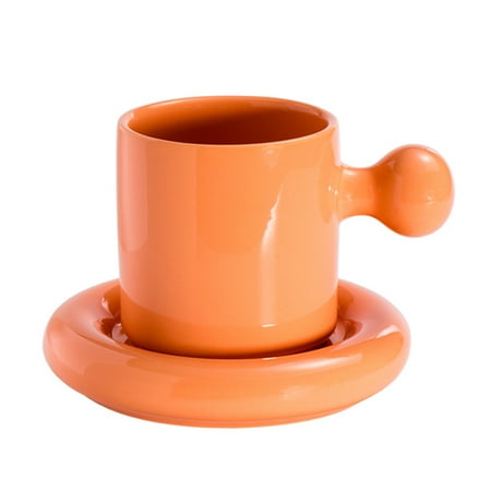 CHOMOEN 300ml for Creative Ceramic Mug with Saucer Set Candy Color Milk Coffee Cup Plate
CHOMOEN 300ml for Creative Ceramic Mug with Saucer Set Candy Color Milk Coffee Cup Plate