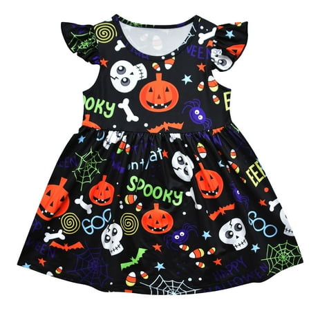 nsendm Girls 5t Dress Toddler Kids Girls Infant Fly Sleeves Cartoon Halloween Pumpkins Prints Vintage Girl Dress Black 3-4 Years
nsendm Girls 5t Dress Toddler Kids Girls Infant Fly Sleeves Cartoon Halloween Pumpkins Prints Vintage Girl Dress Black 3-4 Years