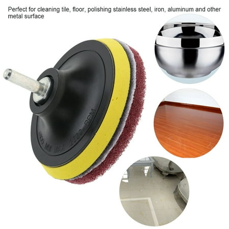 Durable Drill Cleaning Brush Tile Cleaning Brush Eco-friendly Tile Cleaner Cleaning Floor And Polishing Stainless Steel For Cleaning Tile
Durable Drill Cleaning Brush Tile Cleaning Brush Eco-friendly Tile Cleaner Cleaning Floor And Polishing Stainless Steel For Cleaning Tile