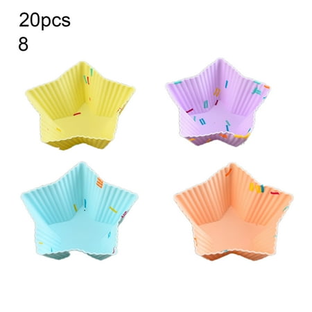 Meizhencang 20Pcs Non-stick Silicone Muffin Cup Mold No Odor Party Birthday Muffin Cake Mold Kitchen Tool
Meizhencang 20Pcs Non-stick Silicone Muffin Cup Mold No Odor Party Birthday Muffin Cake Mold Kitchen Tool