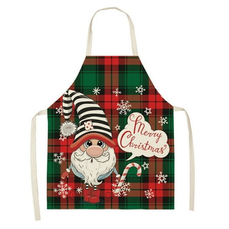 Hloma Kitchen Apron Christmas Cartoon Santa Claus Oil-proof Waterproof Cooking Clothes Sleeveless Anti-fouling Cooking Bib for Dishwashing
Hloma Kitchen Apron Christmas Cartoon Santa Claus Oil-proof Waterproof Cooking Clothes Sleeveless Anti-fouling Cooking Bib for Dishwashing