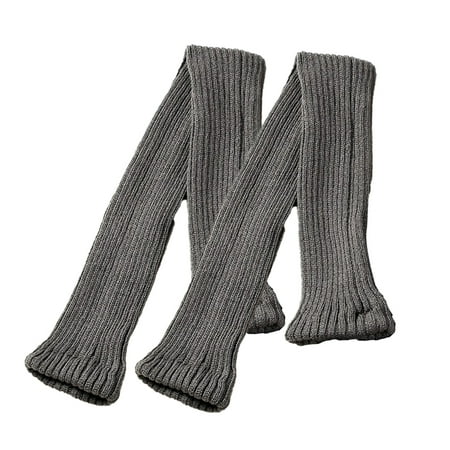 Women S Winter Over Knee High Footless Socks Knit Leg Warmers Dark Gray -Dark gray
Women S Winter Over Knee High Footless Socks Knit Leg Warmers Dark Gray -Dark gray