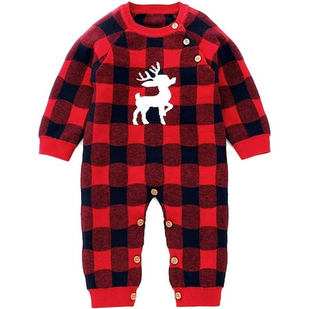 YOUI-GIFTS Unisex Baby Xmas Long Plaid Romper Jumpsuit Christmas Elk Bodysuit for Infant
YOUI-GIFTS Unisex Baby Xmas Long Plaid Romper Jumpsuit Christmas Elk Bodysuit for Infant