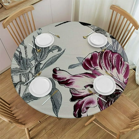 SHERONV Hummingbird Flowers Art Nouveau Round Table Cover Stain Resistant Washable Indoor Outdoor Tablecloth Kitchen Dining Wedding Parties Outdoor Fitted 100% Polyester Fiber 31-35
SHERONV Hummingbird Flowers Art Nouveau Round Table Cover Stain Resistant Washable Indoor Outdoor Tablecloth Kitchen Dining Wedding Parties Outdoor Fitted 100% Polyester Fiber 31-35