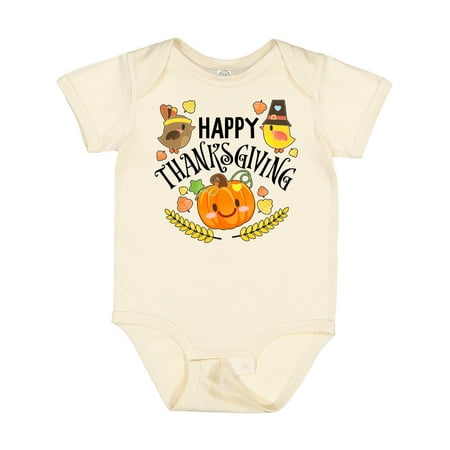 Inktastic Happy Thanksgiving- Autumn Birds Pumpkin Gift Baby Boy or Baby Girl Bodysuit
Inktastic Happy Thanksgiving- Autumn Birds Pumpkin Gift Baby Boy or Baby Girl Bodysuit