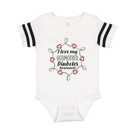 Inktastic I Love My Godmother Diabetes Awareness Gift Baby Boy or Baby Girl Bodysuit
Inktastic I Love My Godmother Diabetes Awareness Gift Baby Boy or Baby Girl Bodysuit