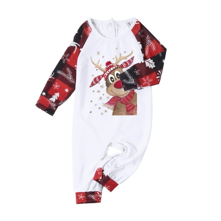 Fiudx Parent-child Attire Christmas Suits Patchwork Plaid Printed Homewear Round Neck Long Sleeve Pajamas Two-piece Baby Sets New 168
Fiudx Parent-child Attire Christmas Suits Patchwork Plaid Printed Homewear Round Neck Long Sleeve Pajamas Two-piece Baby Sets New 168