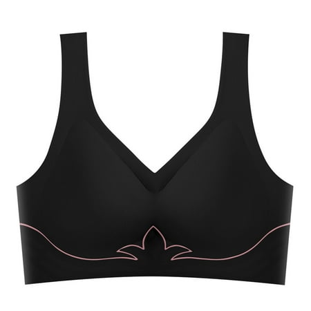 HEVIRGO Wide Shoulder Straps Beauty Back Removal Pads Women Bra Seamless Push Up Sport Vest Brassiere
HEVIRGO Wide Shoulder Straps Beauty Back Removal Pads Women Bra Seamless Push Up Sport Vest Brassiere