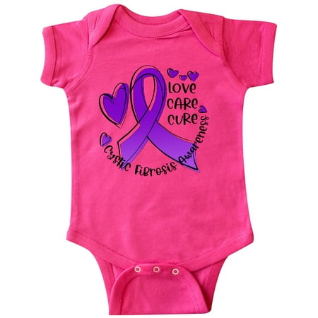 Inktastic Love Care Cure Cystic Fibrosis Awareness Purple Ribbon Gift Baby Boy or Baby Girl Bodysuit
Inktastic Love Care Cure Cystic Fibrosis Awareness Purple Ribbon Gift Baby Boy or Baby Girl Bodysuit