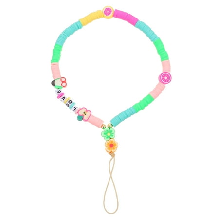 HEMOTON 1Pc Creative Phone Lanyard Beaded Phone Chain Decorative Anti-lost Phone Strap
HEMOTON 1Pc Creative Phone Lanyard Beaded Phone Chain Decorative Anti-lost Phone Strap