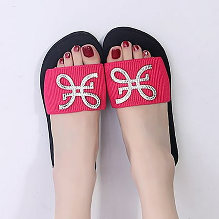 PEASKJP Flip Flops Summer Pattern Beach Flat Square Toe Non-Slip Women s Slippers Slippers Soft Insole for Arch Support Hot Pink 7.5
PEASKJP Flip Flops Summer Pattern Beach Flat Square Toe Non-Slip Women s Slippers Slippers Soft Insole for Arch Support Hot Pink 7.5