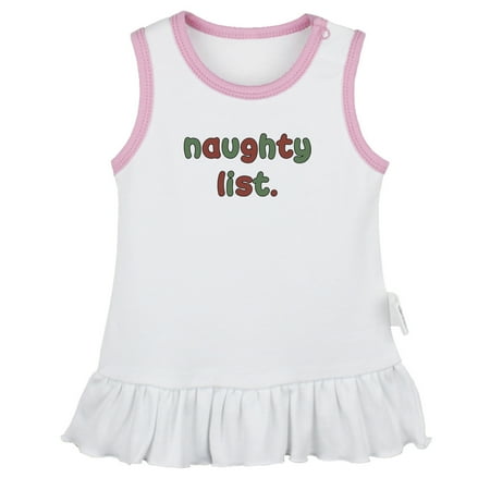 Naughty List Novelty Dresses For Baby Newborn Babies Skirts Infant Princess Dress 0-24M Kids Graphic Clothes (White Sleeveless Dresses 12-18 Months)
Naughty List Novelty Dresses For Baby Newborn Babies Skirts Infant Princess Dress 0-24M Kids Graphic Clothes (White Sleeveless Dresses 12-18 Months)