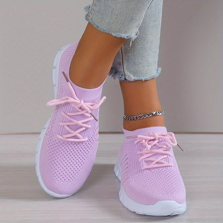 Women s Casual Knitted Sock Sneakers Comfortable Solid Color Lace Up Running Tennis Jogging Sneakers Low Top Sports Shoes Casual Sneakers
Women s Casual Knitted Sock Sneakers Comfortable Solid Color Lace Up Running Tennis Jogging Sneakers Low Top Sports Shoes Casual Sneakers