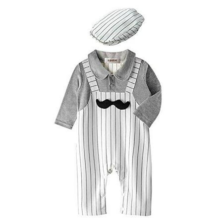 stylesilove 3D Mustache Long Sleeve Baby Boy Romper Onesie Clothing Set - 2 Colors
stylesilove 3D Mustache Long Sleeve Baby Boy Romper Onesie Clothing Set - 2 Colors
