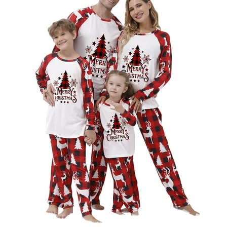 Family XMAS Pjs Pajamas Sets Christmas Matching Jammies for Baby Adults Kids Holiday Sleepwear Set
Family XMAS Pjs Pajamas Sets Christmas Matching Jammies for Baby Adults Kids Holiday Sleepwear Set