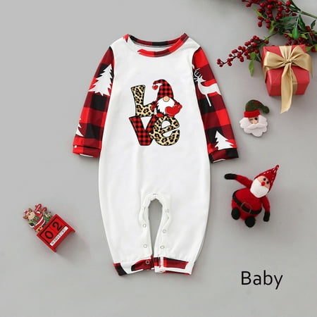 Cntydi Pajamas for Women Gifts Parent-child Attire Christmas Suits Patchwork Plaid Printed Homewear Round Neck Long Sleeve Pajamas Two-piece Baby Sets
Cntydi Pajamas for Women Gifts Parent-child Attire Christmas Suits Patchwork Plaid Printed Homewear Round Neck Long Sleeve Pajamas Two-piece Baby Sets