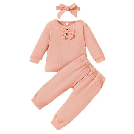 Bundle Baby Girl Girls Wear Baby Girls Long Sleeve Solid Blouse Tops Cotton Pants Trousers With Headbands Outfit Set 3PCS Clothes 9 12 Baby Girl Clothes
Bundle Baby Girl Girls Wear Baby Girls Long Sleeve Solid Blouse Tops Cotton Pants Trousers With Headbands Outfit Set 3PCS Clothes 9 12 Baby Girl Clothes